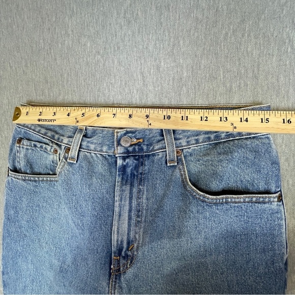 Levi’s 516 Men’s Jeans Size 33 x 30 Vintage Tag Slim Fit Straight Leg Light Wash - Picture 9 of 11